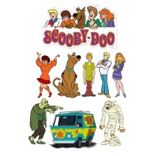 SD153BZ imagine comestibila personaje Scooby Doo din zahar 29x20cm